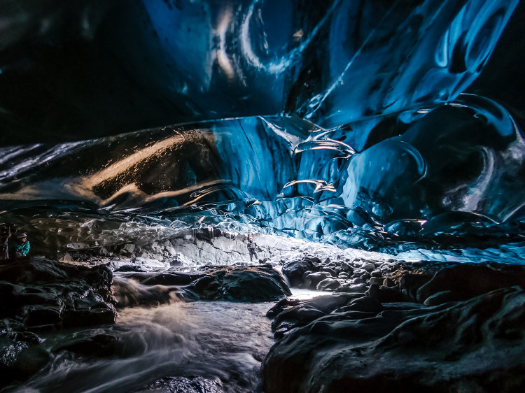 Cueva Glacial Vatnajokull Islandia