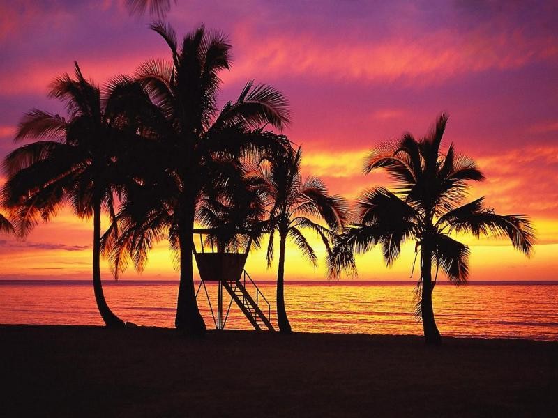 imagenes-atardeceres-Hawaii-