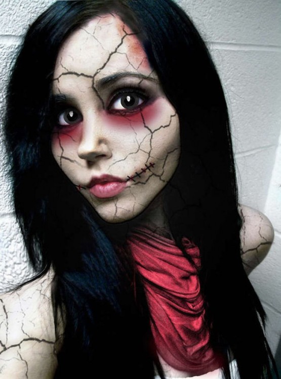 maquillajes-para-halloween-agrietada