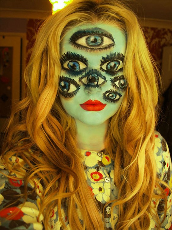 maquillajes-para-halloween-ojos-en-la-cara