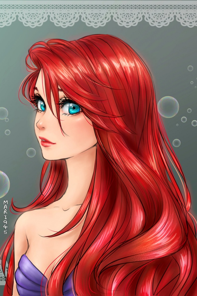 Sirenita Ariel Anime