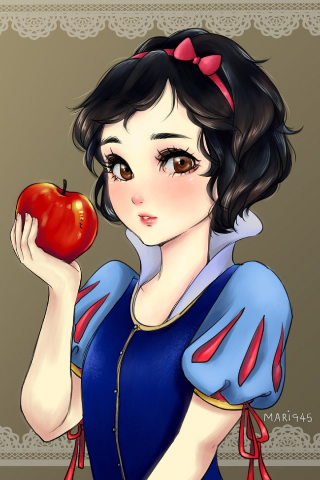 Imágenes de las princesas Disney versión Anime