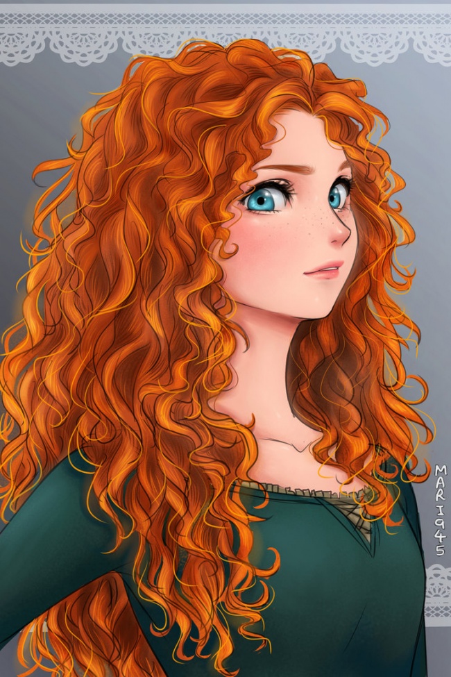 merida anime